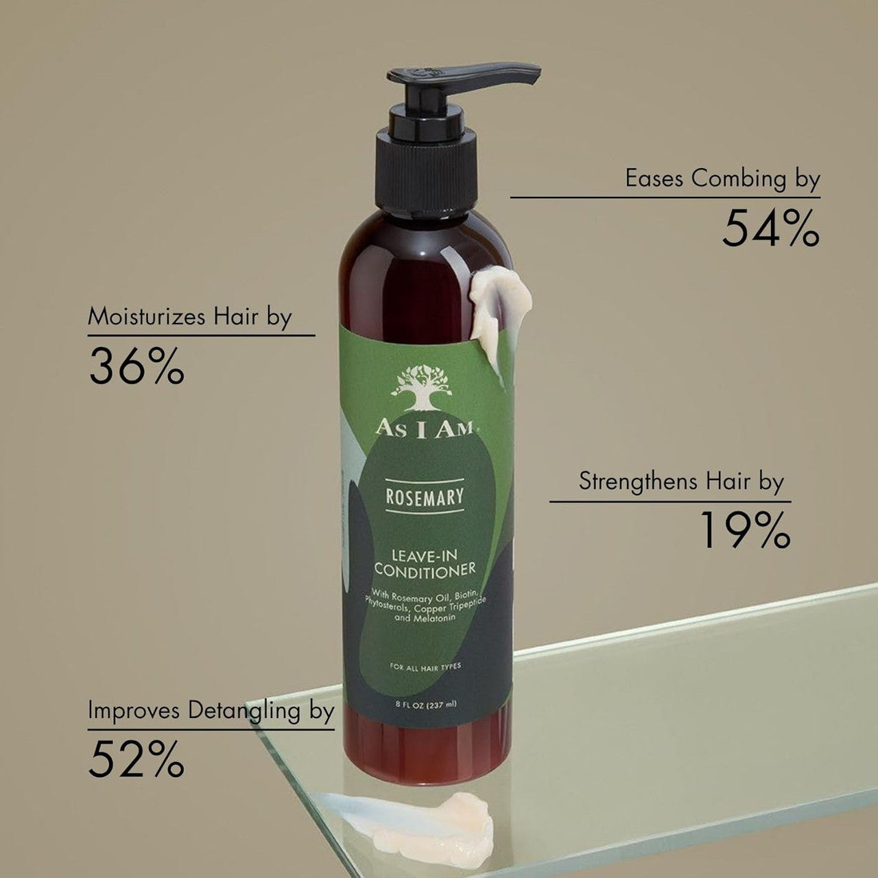 As I Am Rosemary Leave-In Conditioner (8oz)