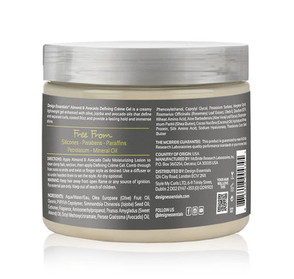 Design Essentials Almond & Avocado Defining Creme Gel (16 oz)
