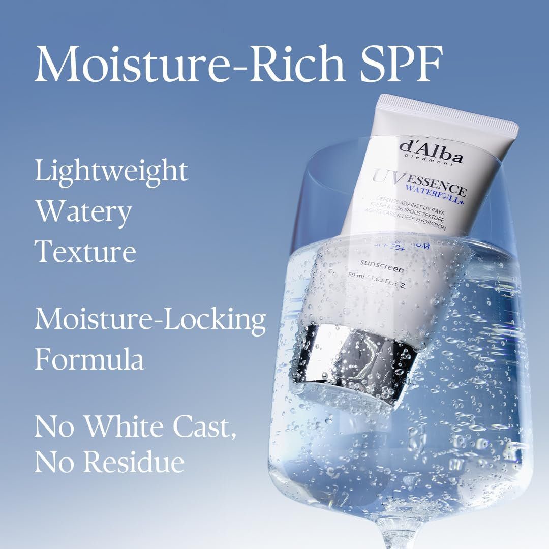 DALBA Piedmont White Truffle Waterfull Essence Sunscreen SPF 50+ (1.69oz)