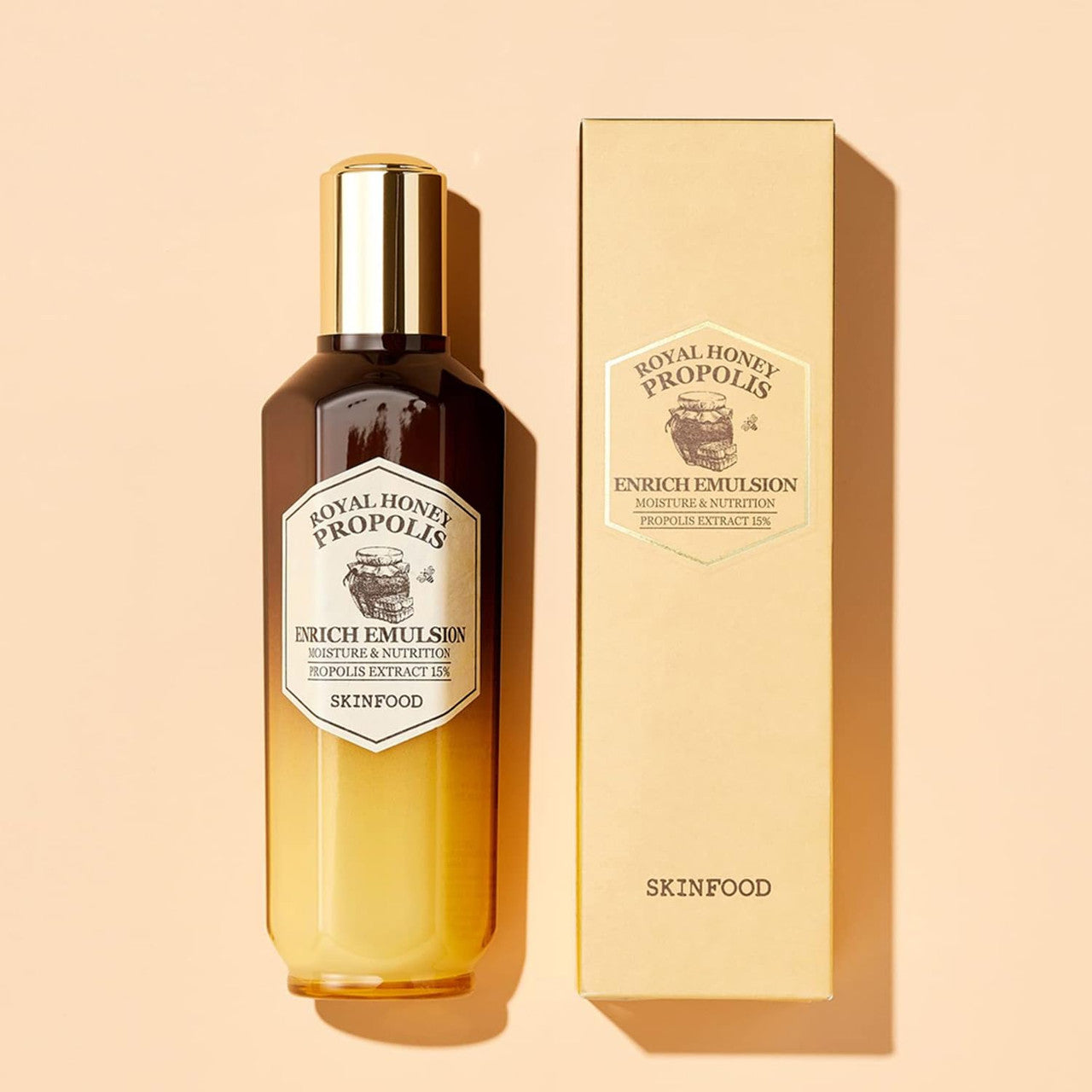 [SKINFOOD] Royal Honey Propolis Enrich Emulsion (5.41 oz)