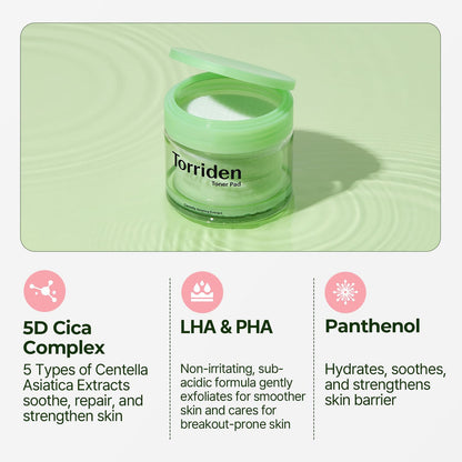 TORRIDEN Balanceful Cica Toner Pad (60 pads)