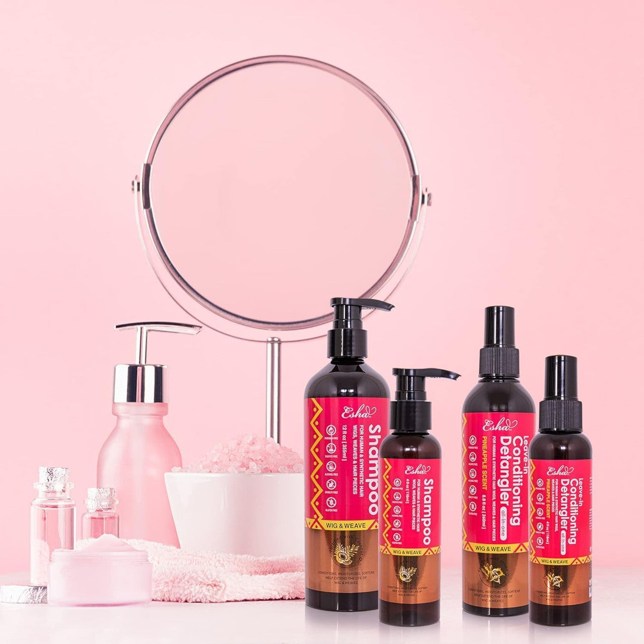 ESHA Wig & Weave Leave-In Conditioner & Detangler