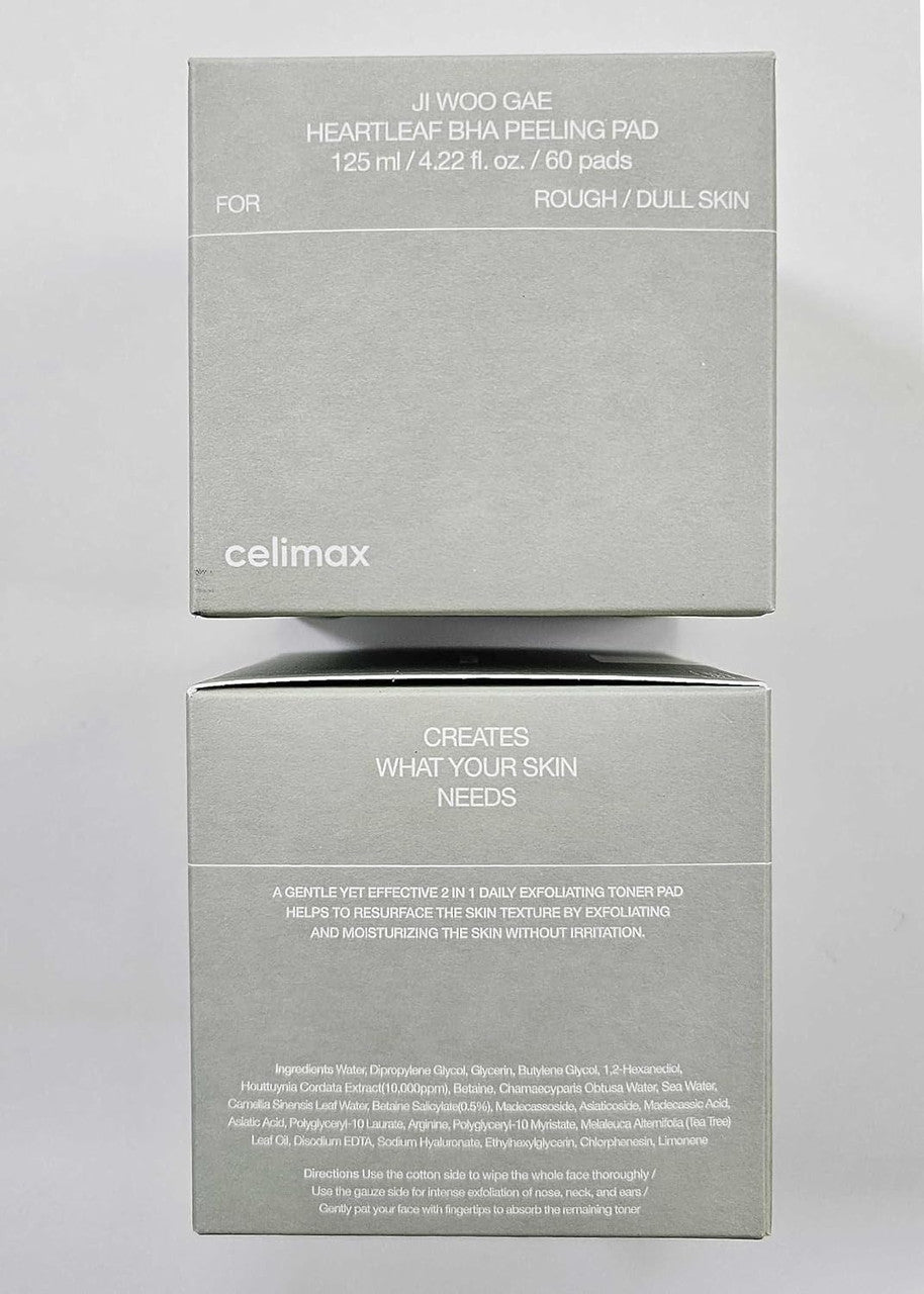 CELIMAX Heartleaf BHA Peeling Pad (60 Pads)