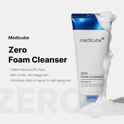 MEDICUBE Zero Foam Cleanser (4.05 oz)