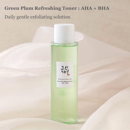 [BEAUTY OF JOSEON] Green Plum Refreshing Toner AHA + BHA (5.07 oz)