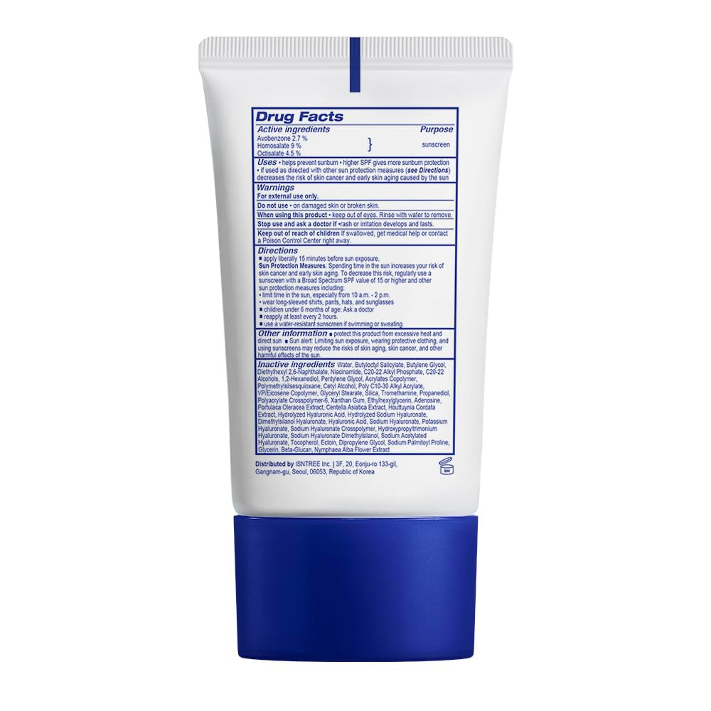 [ISNTREE] Hyaluronic Acid Daily Sun Gel, SPF 30 (1.69 oz)