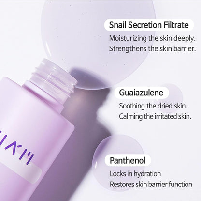 TIAM Snail & Azulene Water Essence (6.1 oz)