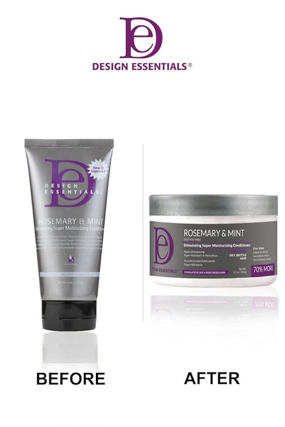 Design Essentials Rosemary & Mint Stimulating Super Moisturizing Conditioner (11 oz)