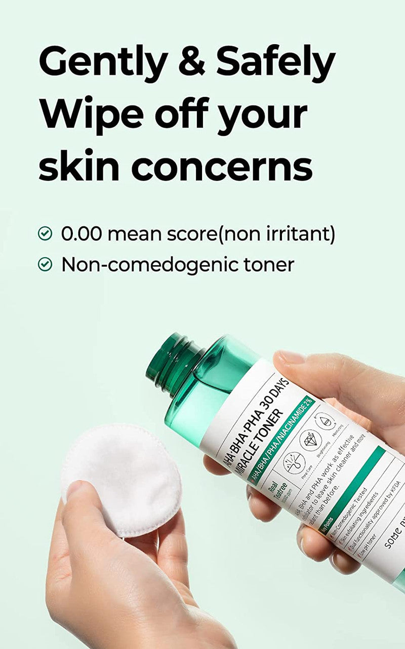 SOME BY MI AHA. BHA. PHA 30Days Miracle Toner (5.07 oz)