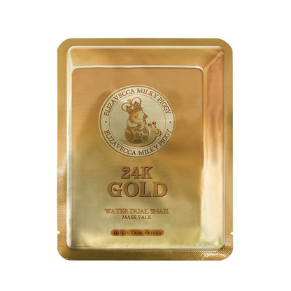 Elizavecca 24k Gold Water Dual Snail Mask Pack (1Sheets)