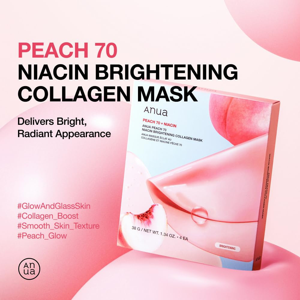Anua Peach 70 Niacin Brightening Collagen Mask (1 sheet)