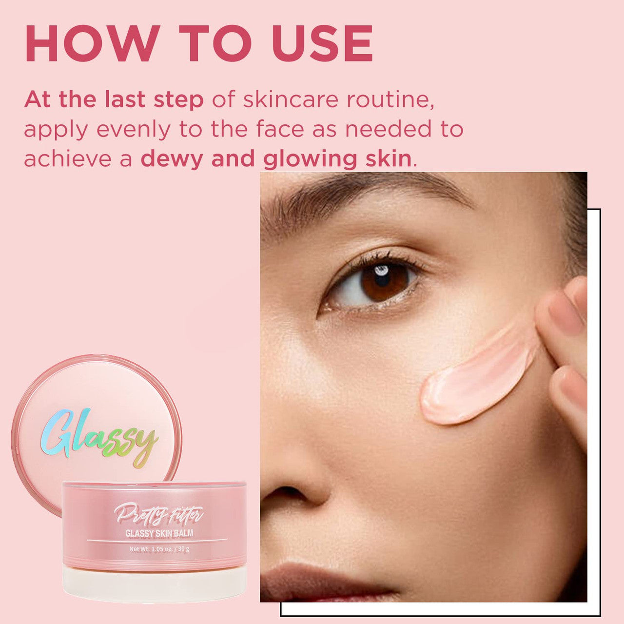 TOUCH IN SOL Pretty Filter Glassy Skin Balm Primer (1.05 oz)