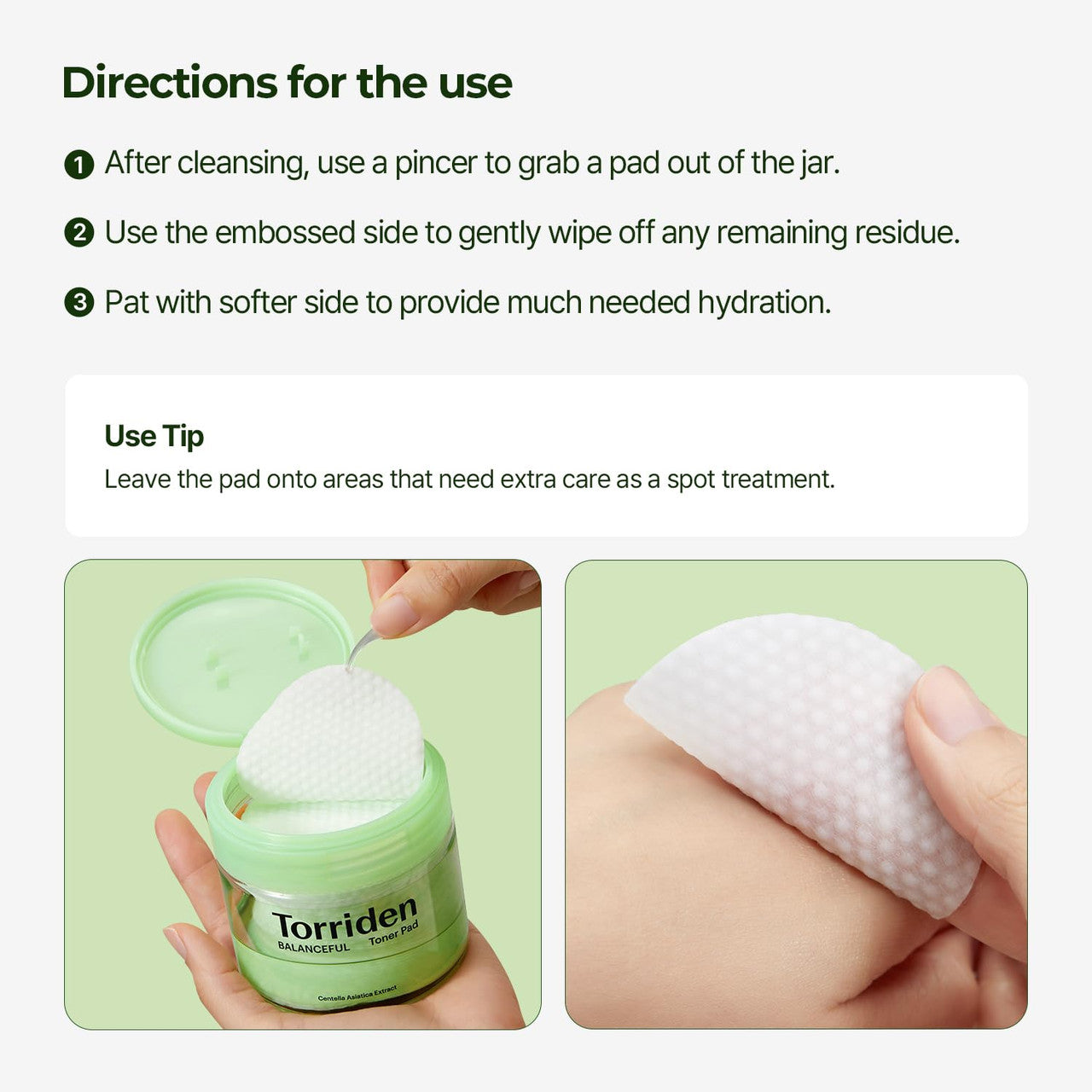 TORRIDEN Balanceful Cica Toner Pad (60 pads)