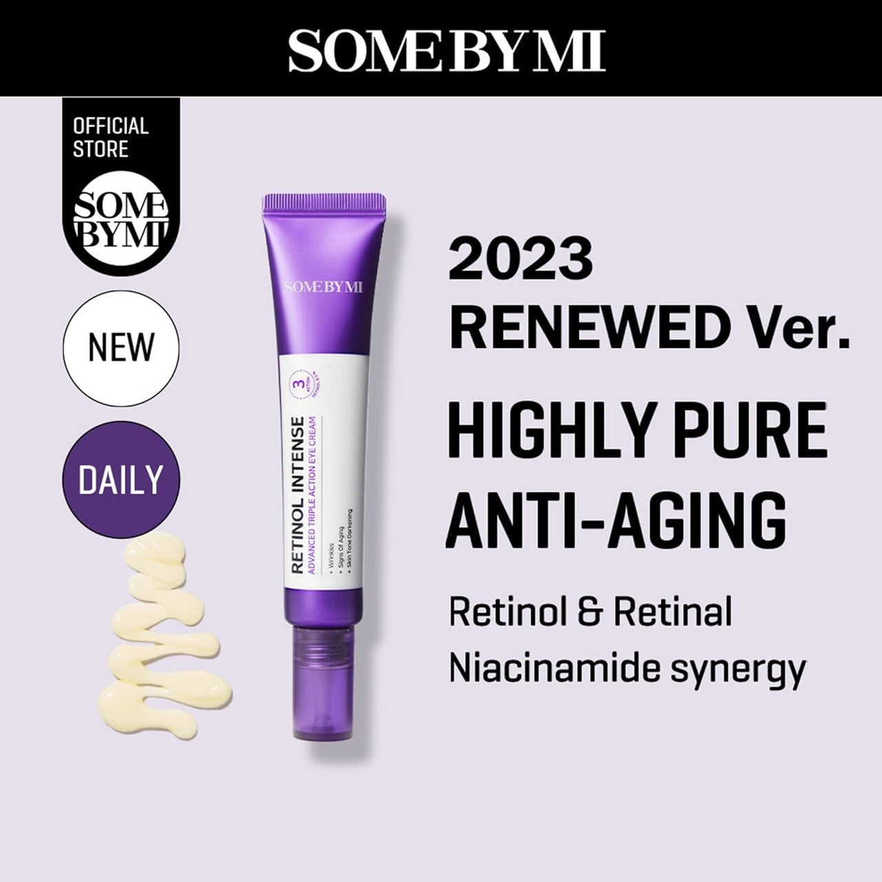 SOME BY MI Retinol Intense Advanced Triple Action Eye Cream (1.01 oz)