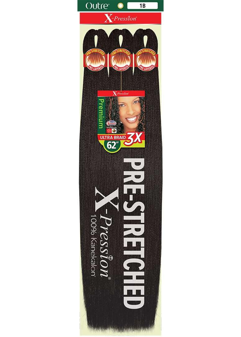 OUTRE X-Pression Pre-Stretched Braid 62" 3X