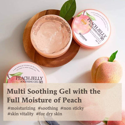 [SKINFOOD] Peach Jelly Soothing Gel  90 (10.14 oz)