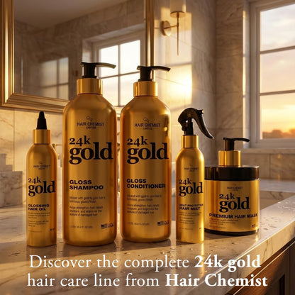 HAIR CHEMIST 24k Gold Glossing Hair Serum (3oz)