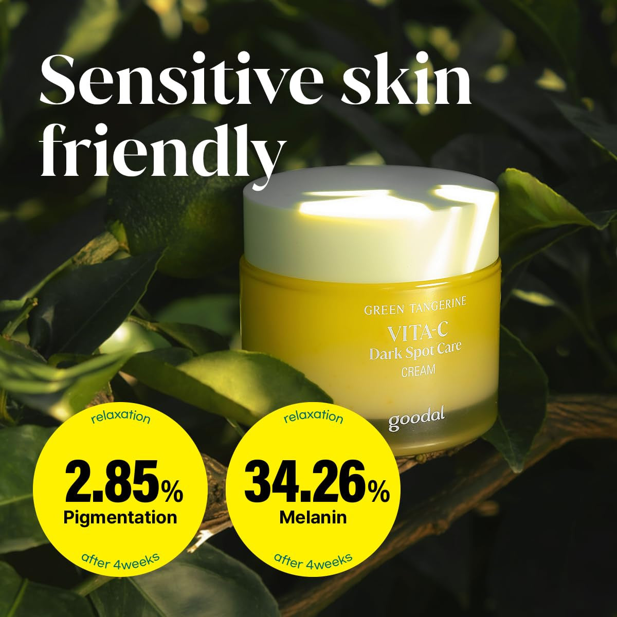 GOODAL Green Tangerine Vitamin C Dark Spot Care Cream (1.7oz)