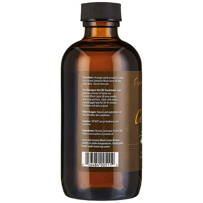 Sunny Isle Jamaican Black Castor Oil - Coconut Oil (4oz)