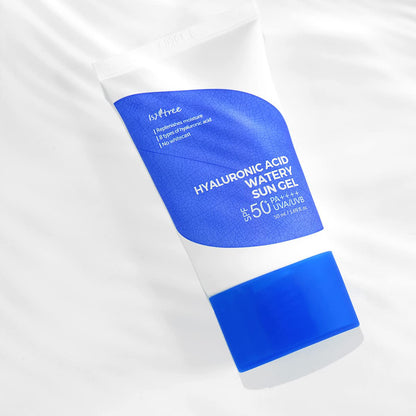 [ISNTREE] Hyaluronic Acid Watery Sun Gel, SPF 50+ PA++++ (2 packs)