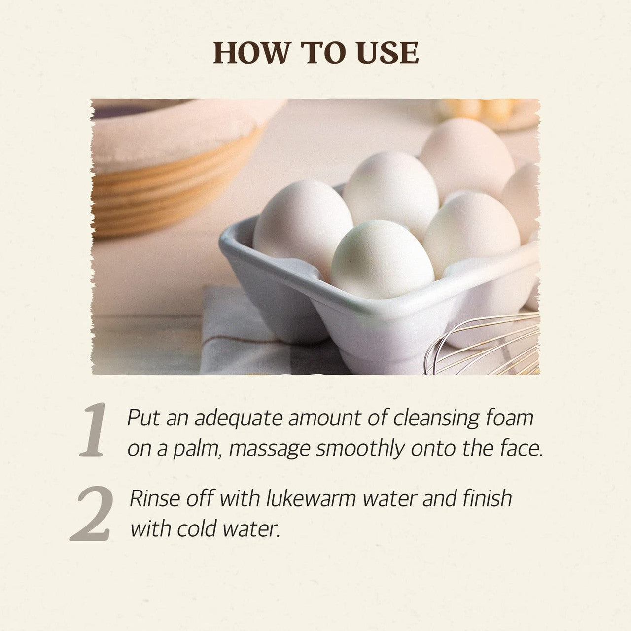 [SKINFOOD] Egg Perfect Pore Cleansing Foam (5.07oz)