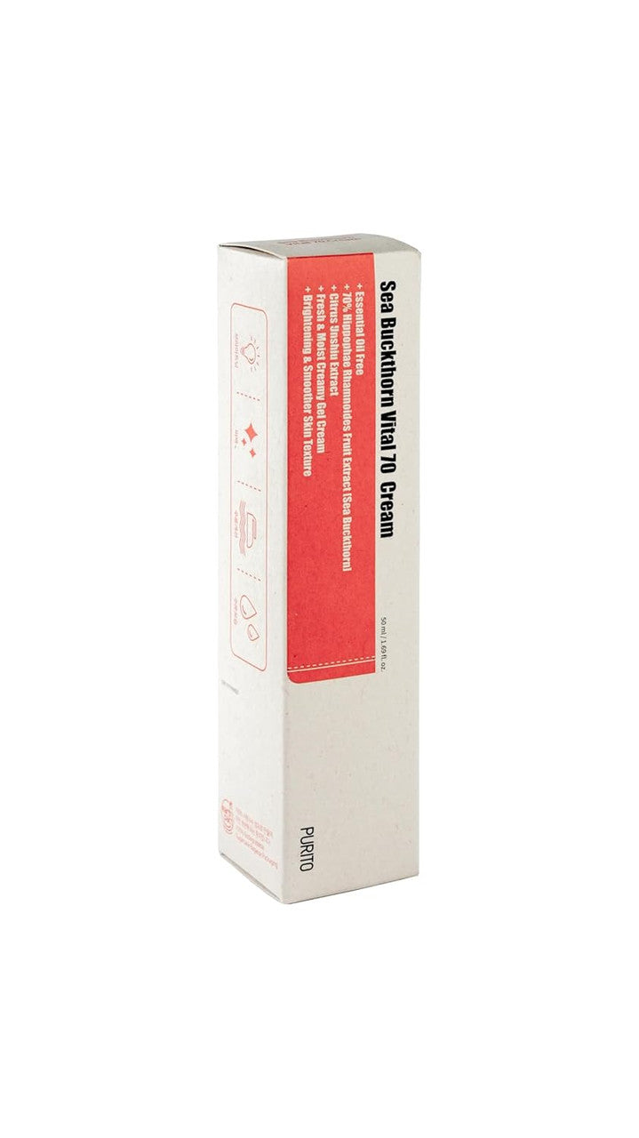 PURITO Sea Buckthorn Vital 70 Cream (1.69oz)