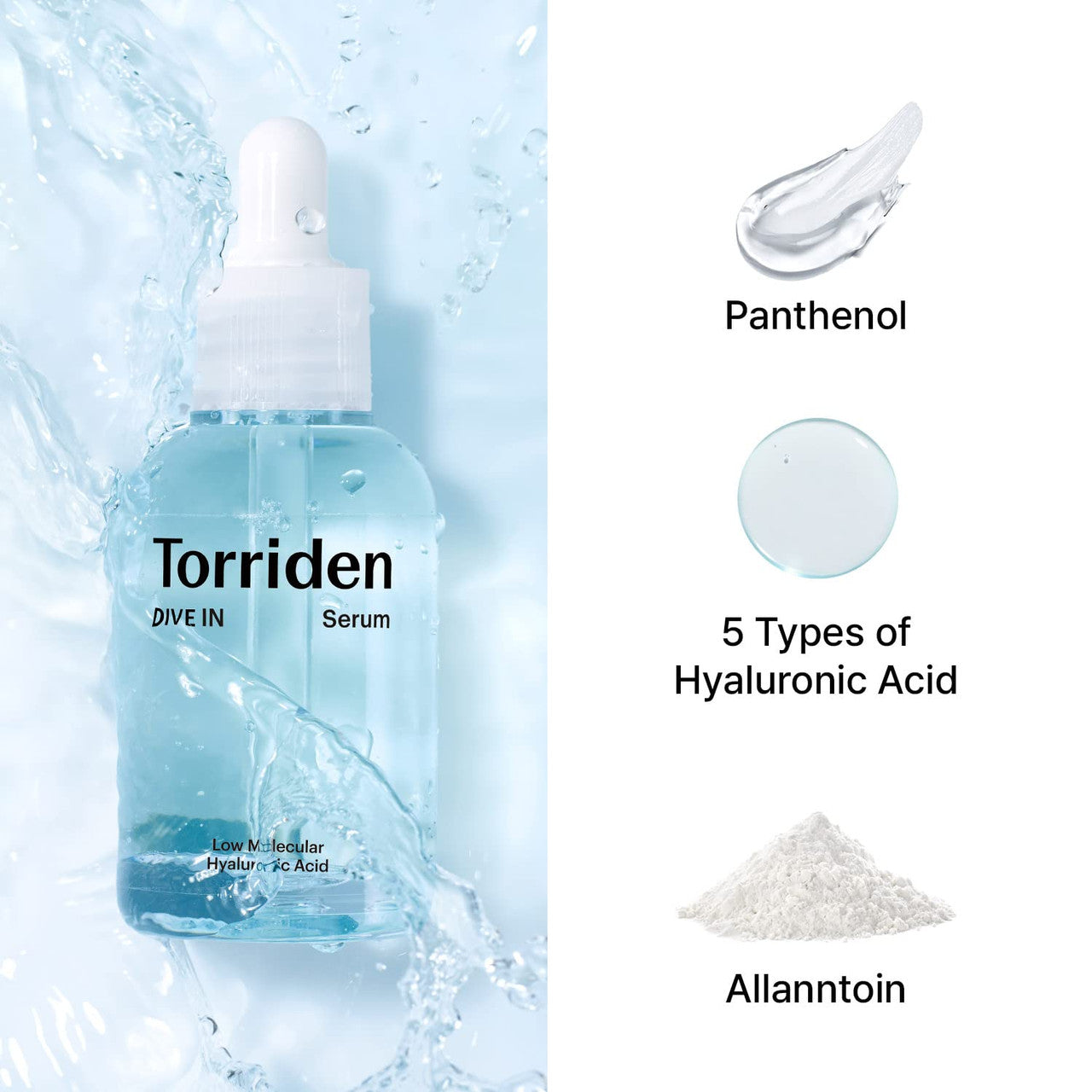 TORRIDEN DIVE-IN Hyaluronic Acid Serum (1.69 oz)