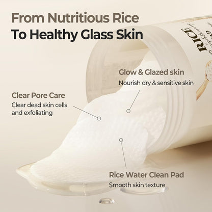 [SKINFOOD] Rice Daily Toner Pad (60Pads)