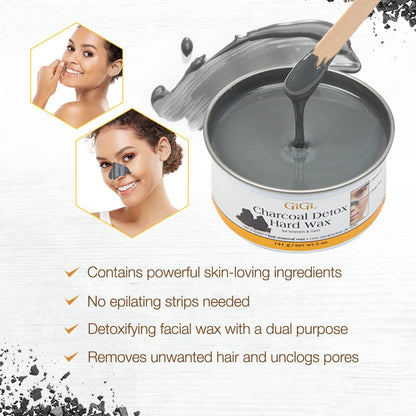 GiGi Charcoal Detox Facial Wax (13oz)