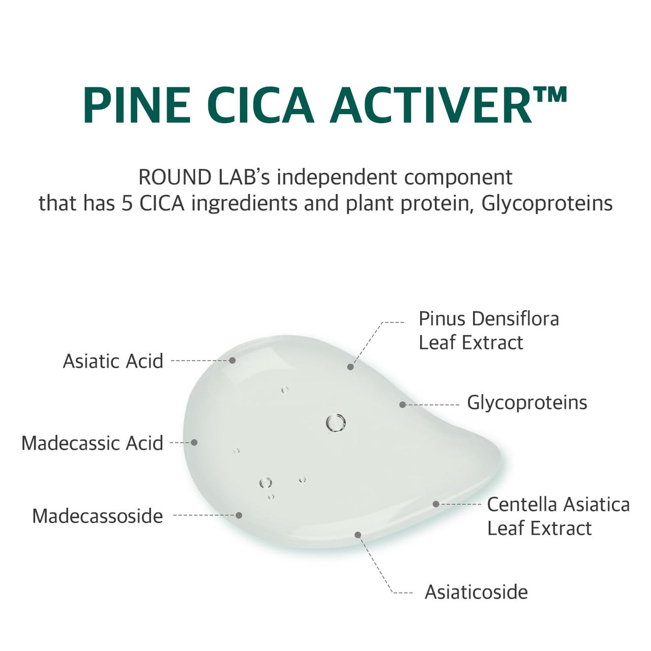 ROUND LAB Pine Calming Cica Sheet Mask (1 Sheet)