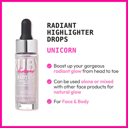 Ruby Kisses Radiant Highlighter Drops