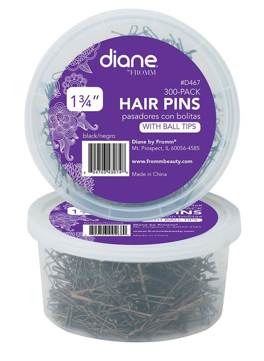 DIANE Hair Pins Black - 1.75" (300 Count)