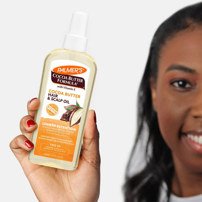 Palmers Cocoa Butter & Biotin Length Retention Hair and Scalp Oil (5.1 oz)