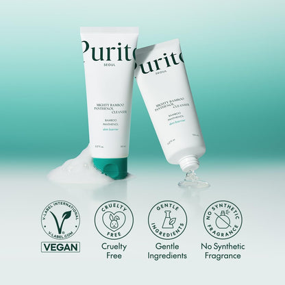 PURITO Mighty Bamboo Panthenol Cleanser (5.07oz)