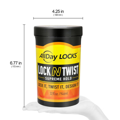 AllDay Lock N Twist Braiding Gel (Supreme Hold)