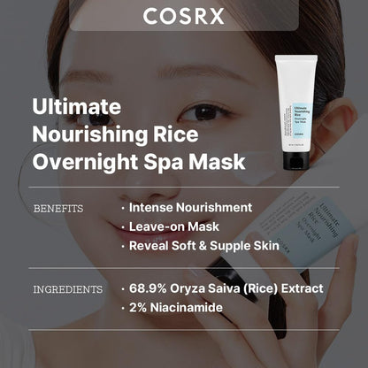 COSRX Ultimate Nourishing Rice Overnight Mask (2.02oz)
