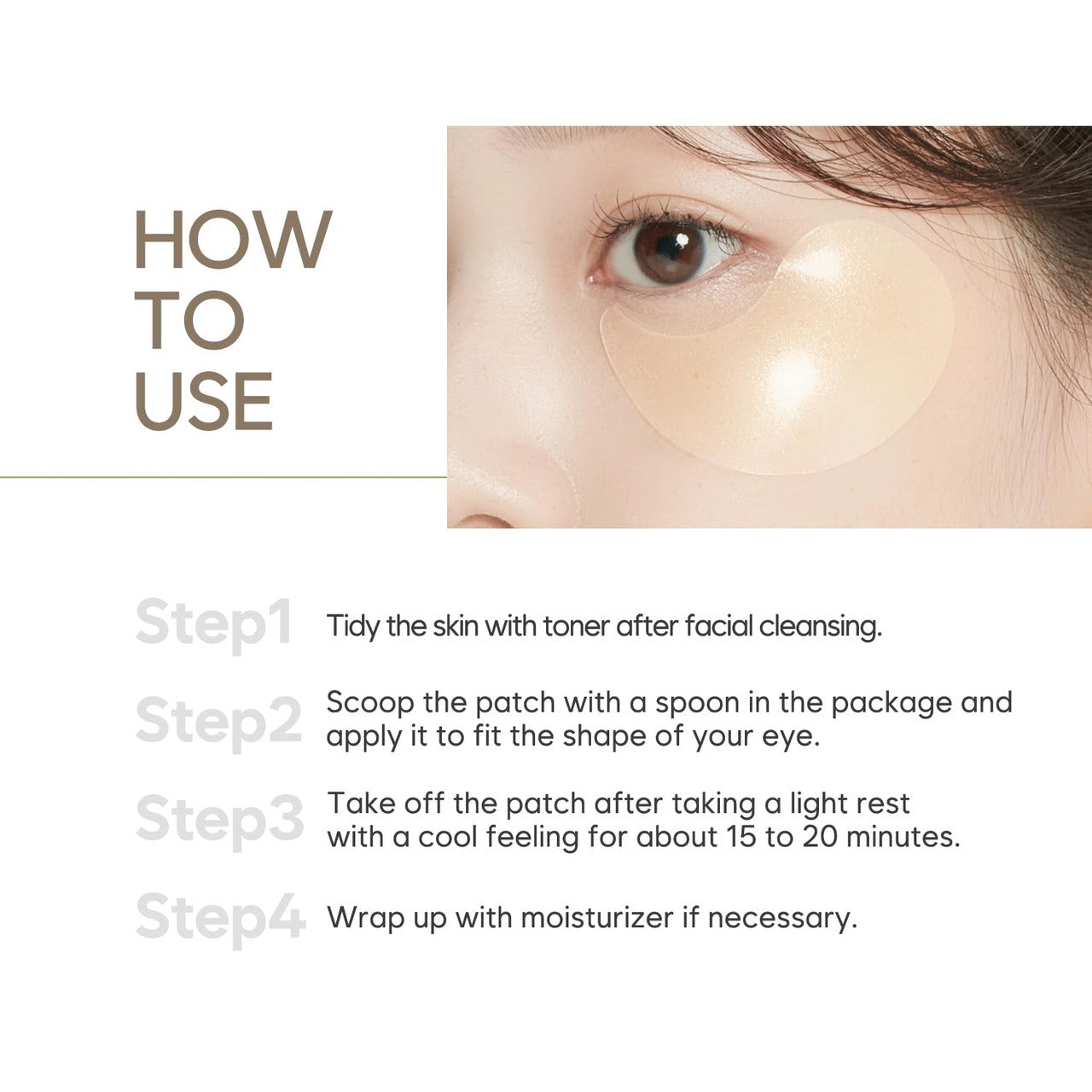 PETITFEE Gold & Snail Hydogel Eye Patch (60ea)