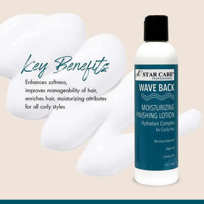 STAR CARE Wave Back Moisturizing Finishing Lotion (8oz)