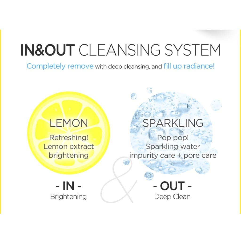 SECRETKEY  Lemon Sparkling Cleansing Foam (7.05oz)