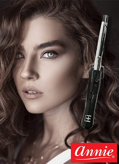 Annie Hot & Hotter Electrical Silver Curling Iron 1 1/2"