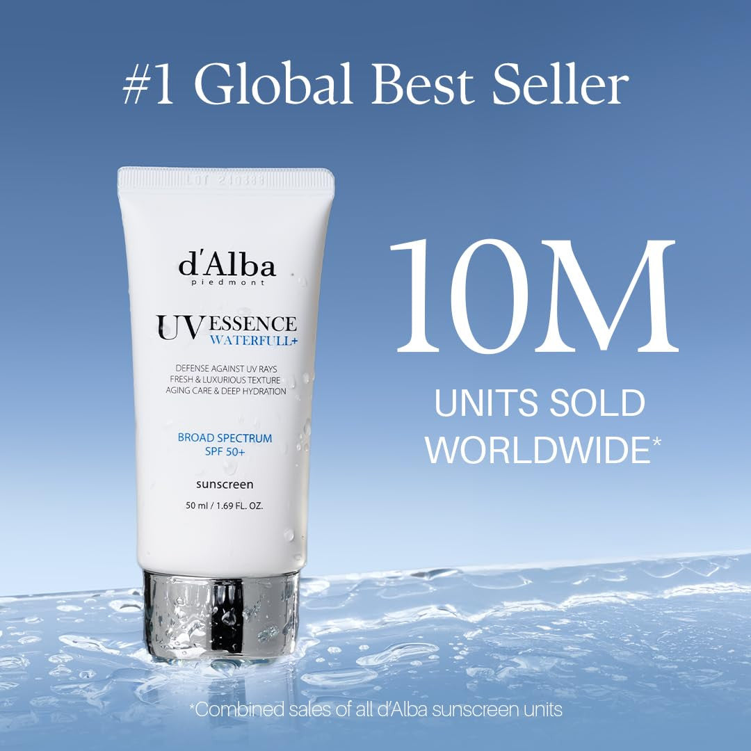 DALBA Piedmont White Truffle Waterfull Essence Sunscreen SPF 50+ (1.69oz)