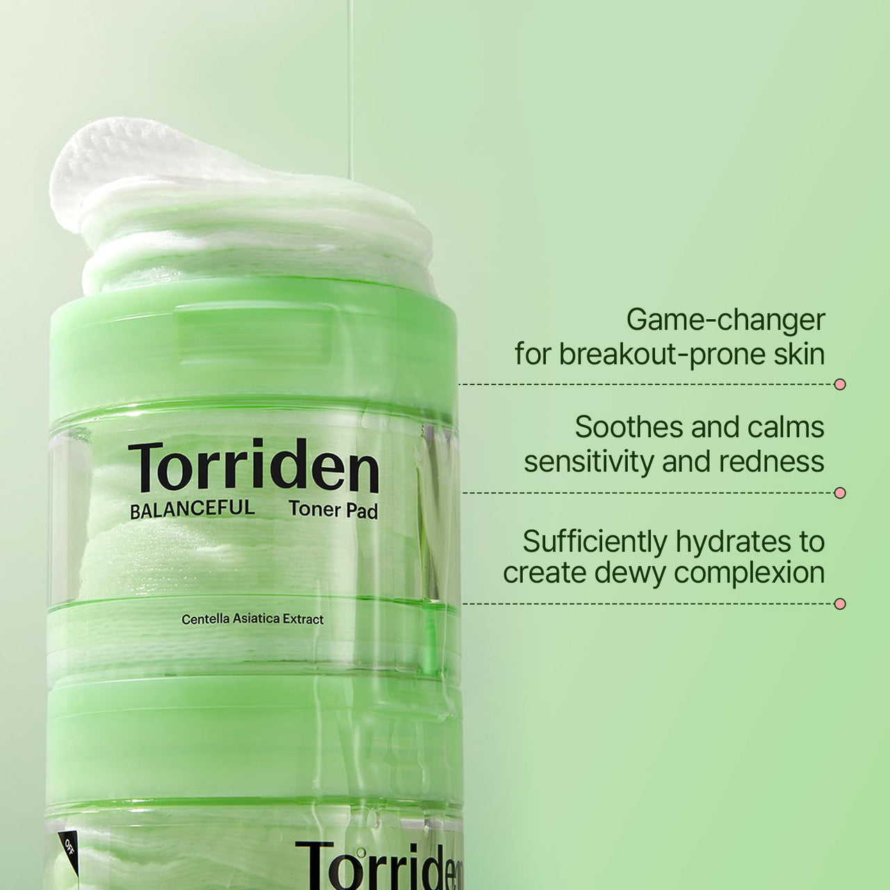 TORRIDEN Balanceful Cica Toner Pad (60 pads)