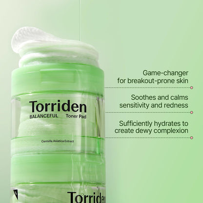 TORRIDEN Balanceful Cica Toner Pad (60 pads)