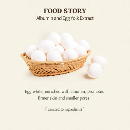 [SKINFOOD] Egg Perfect Pore Cleansing Foam (5.07oz)
