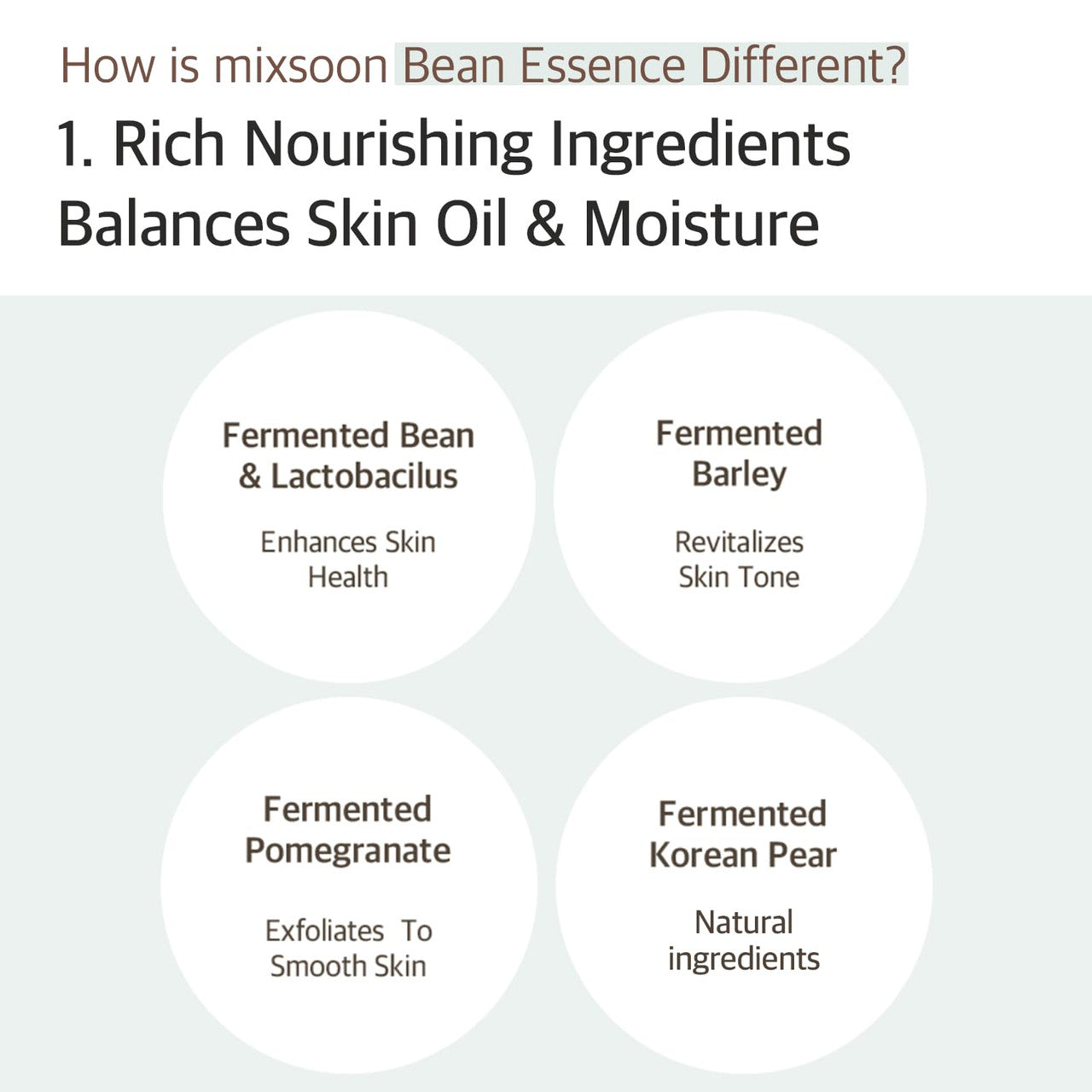 [MIXSOON] Bean Essence (1.69 oz)