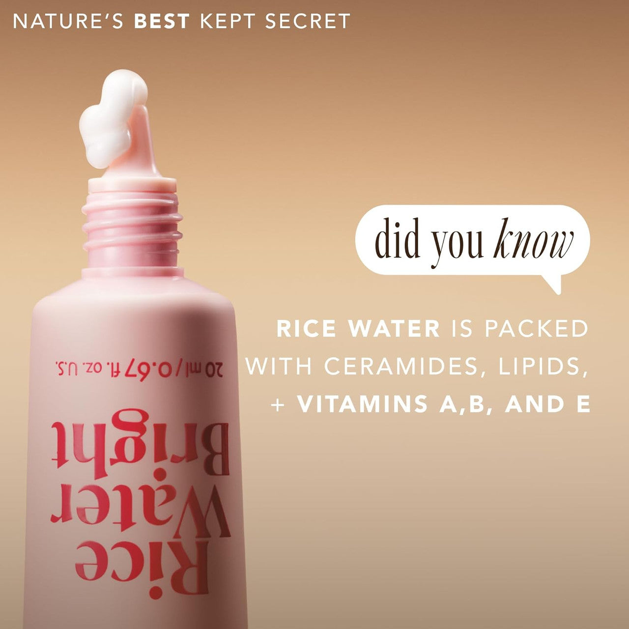 THE FACE SHOP Water Bright Vegan Eye Cream, Vegan (20ml)