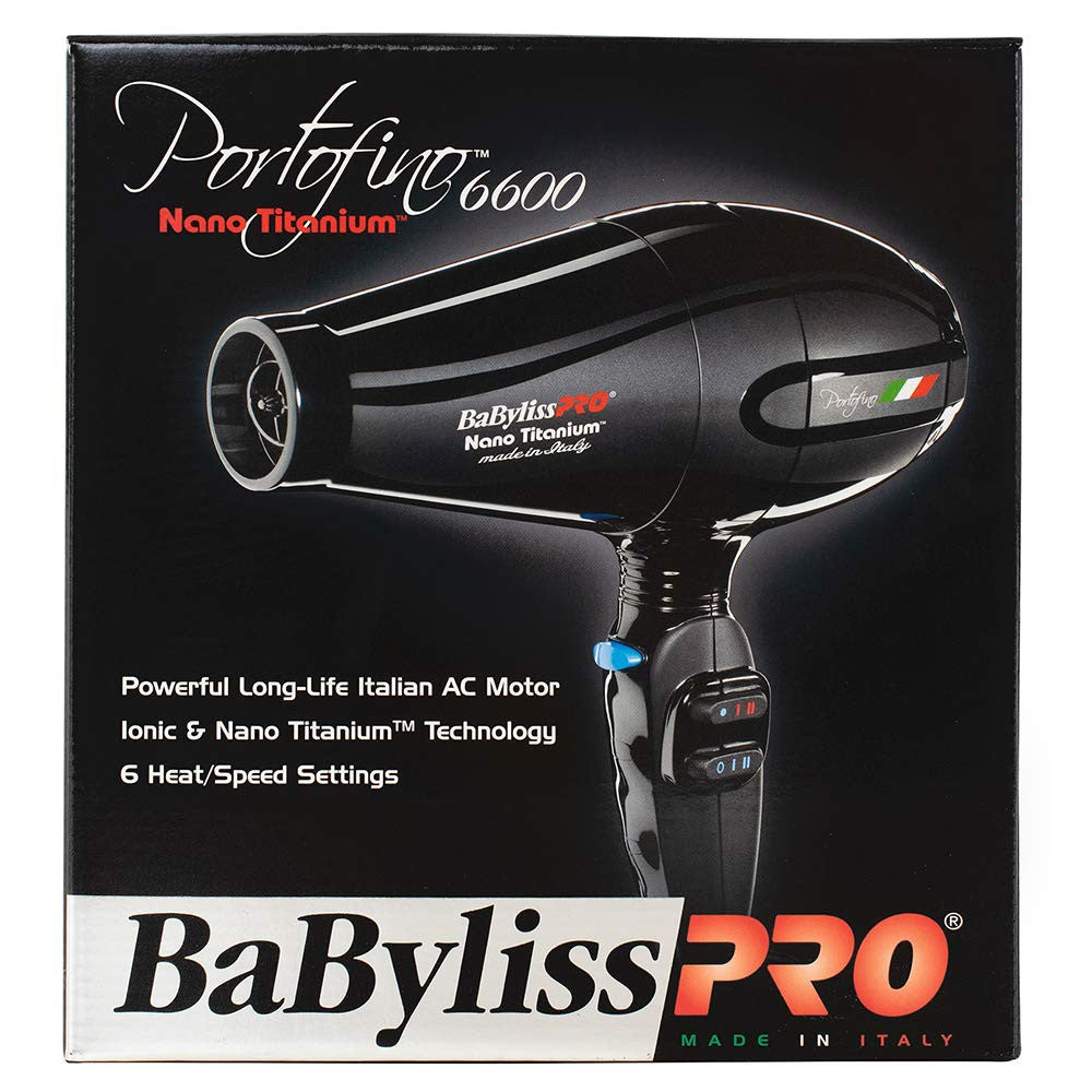 BaBylissPRO Nano Titanium Portofino Dryer 6600