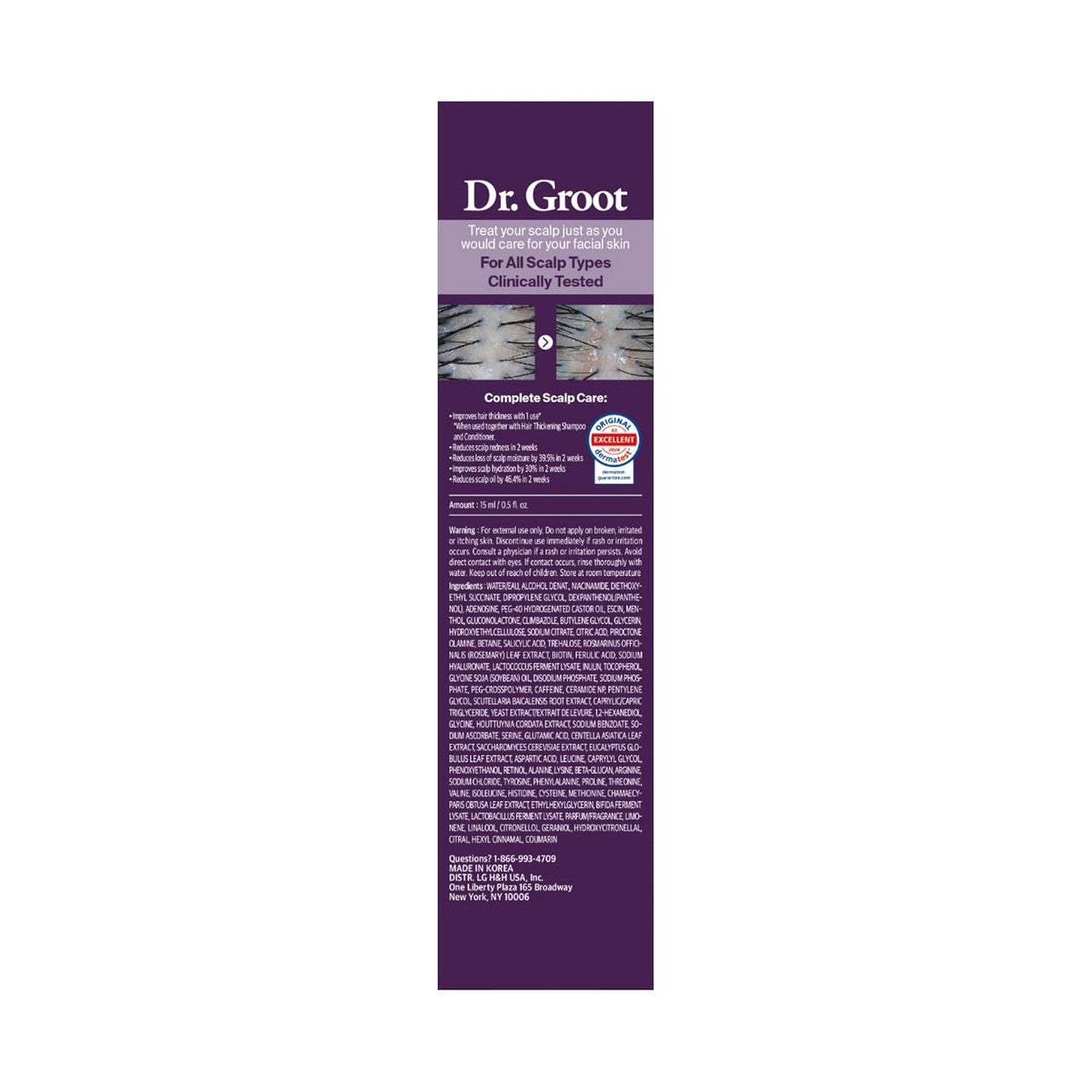 DR.GROOT Award-Winning Hair Thickening Serum (15ml)
