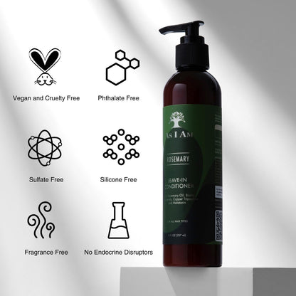 As I Am Rosemary Leave-In Conditioner (8oz)