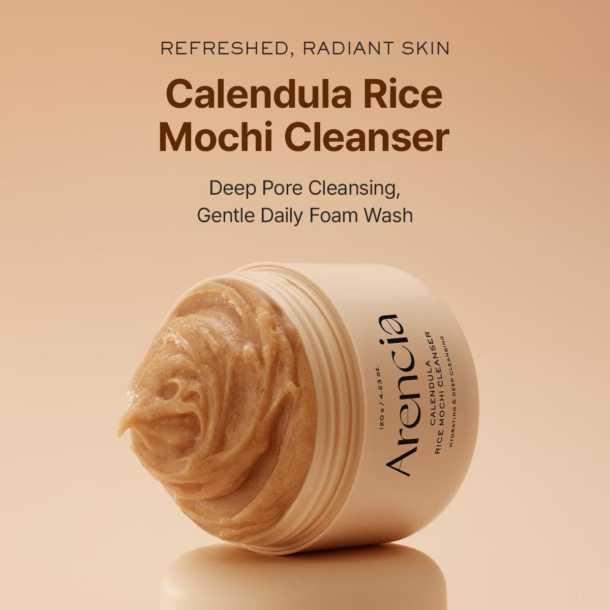 ARENCIA Calendula Rice Mochi Cleanser (1.76oz)
